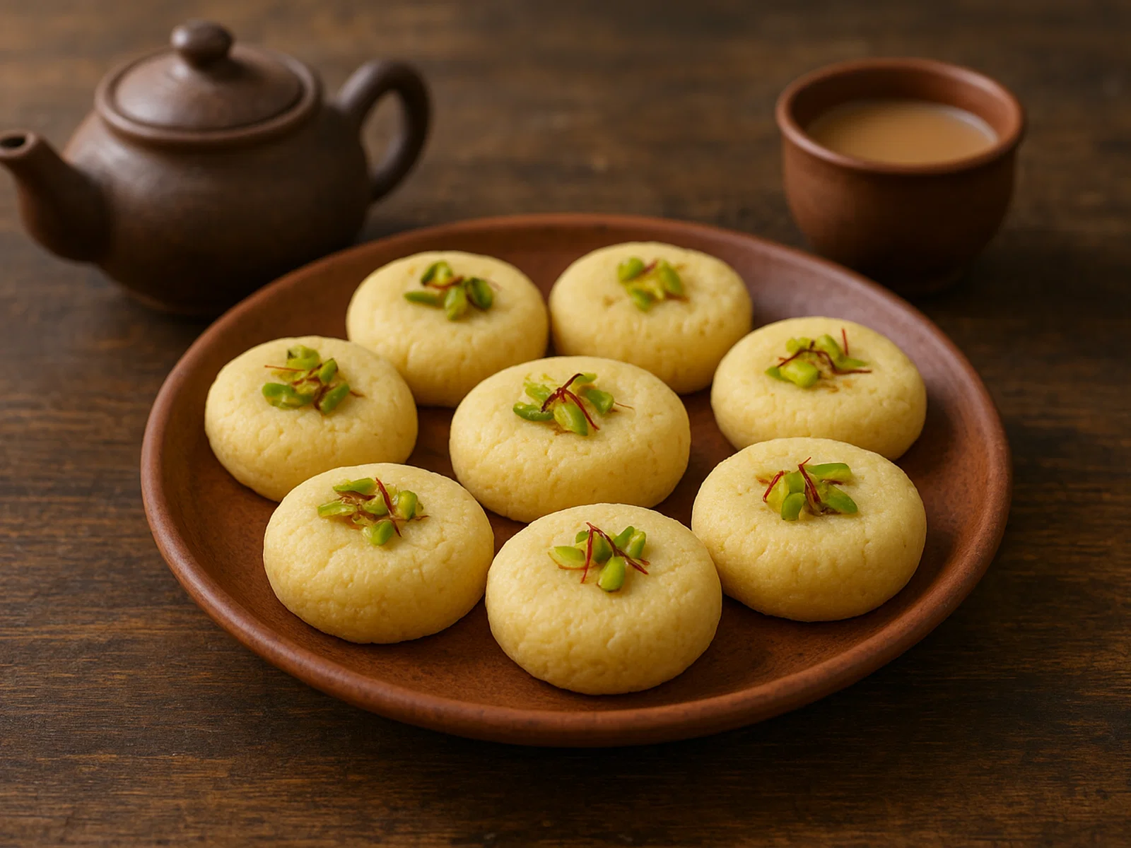 Sondesh – Bengalesisches Konfekt aus frischem Chhana