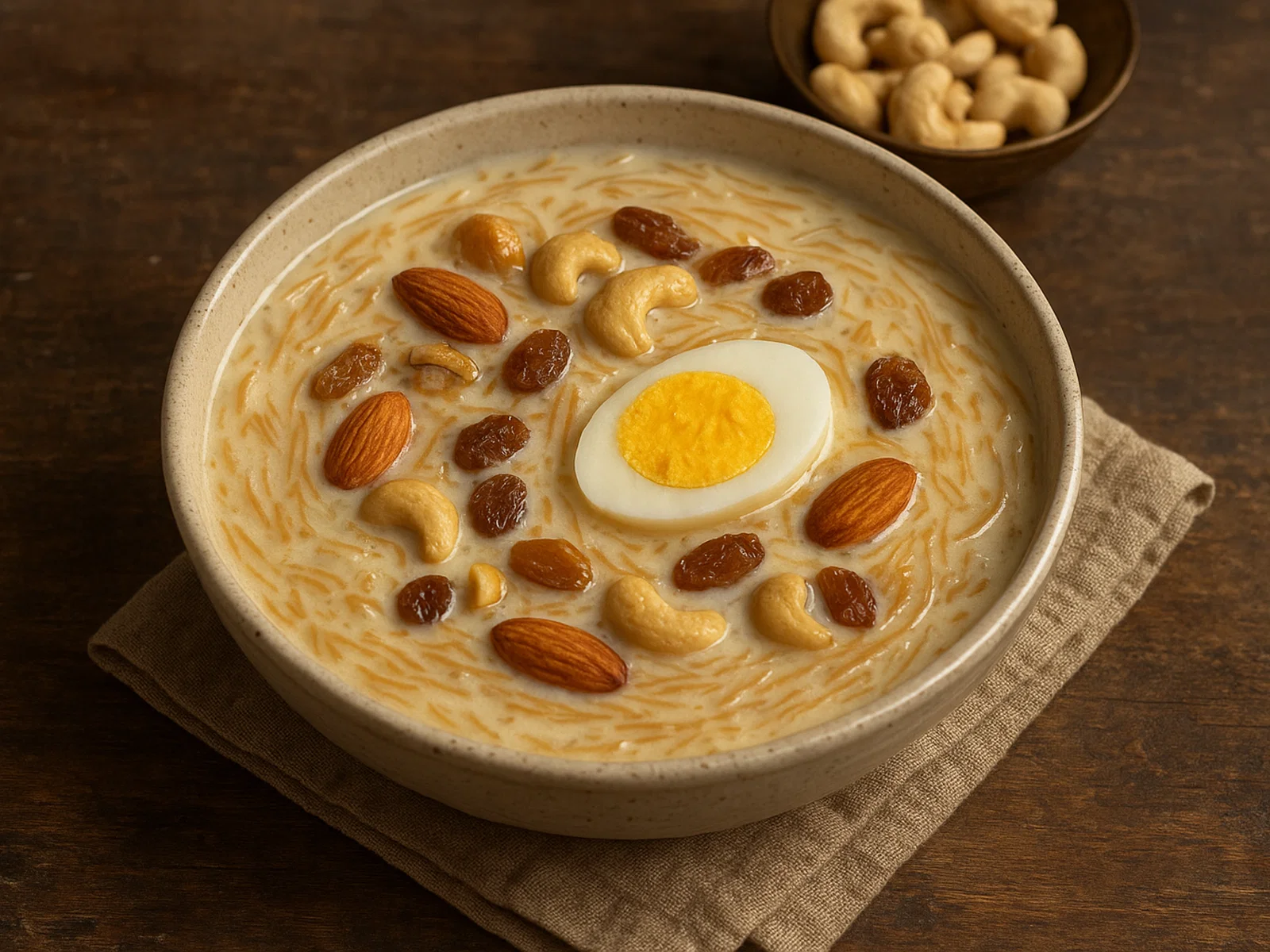 Shemai – Süße Fadennudeln in Milch mit Ei (Bangladesch/Indien)