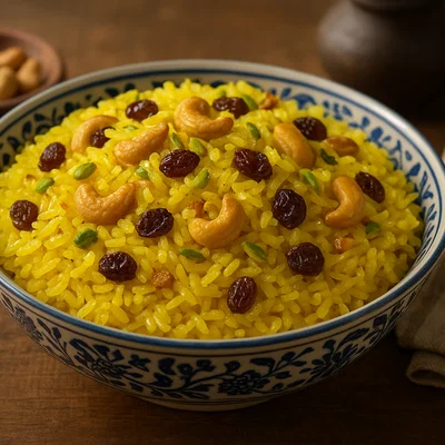 Kachchi Jorda – Süßer Safranreis