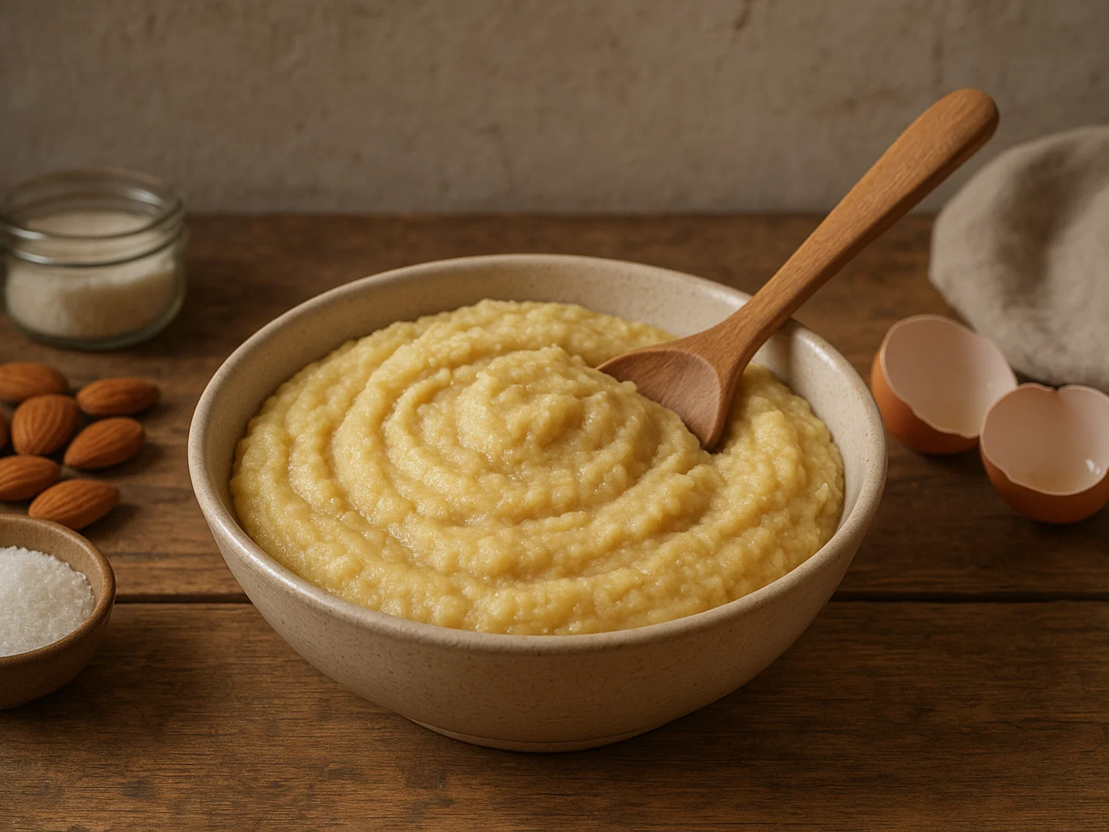 Frangipane-Mandelcreme für Gebäck
