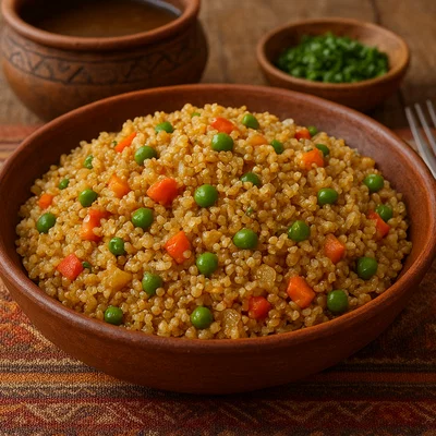Phisara de Quinua – Bolivianischer Quinoa-Pilaw