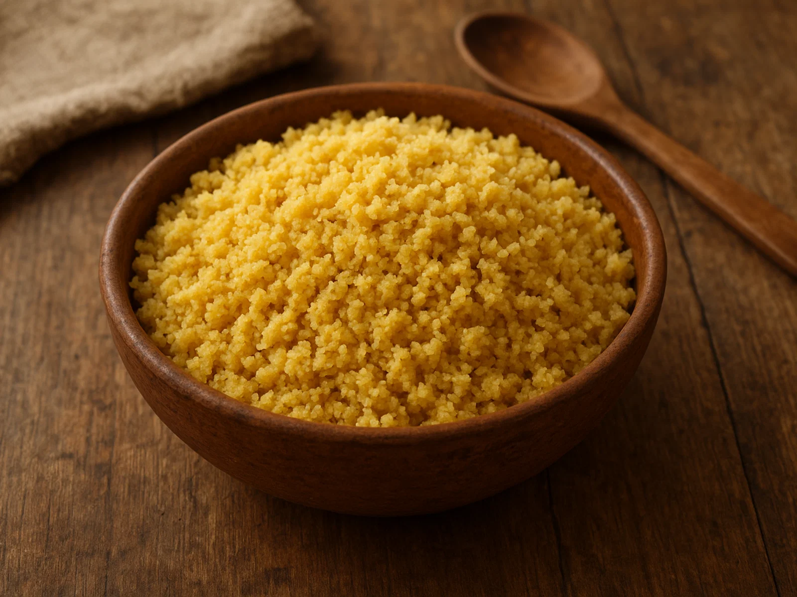 Phiri – krümeliger gerösteter Quinoa- oder Maisgrieß