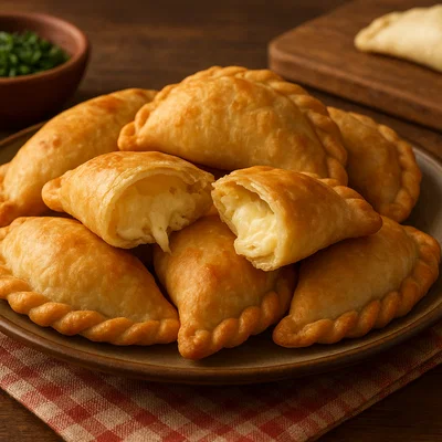 Empanadas de Queso – Gebackene Käseteigtaschen