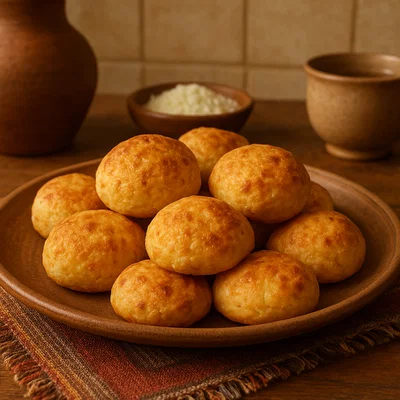 Cuñapé – bolivianische Käse-Maniok-Brötchen