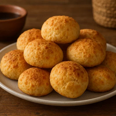 Pan de arroz – bolivianische Reismehl-Käse-Brötchen