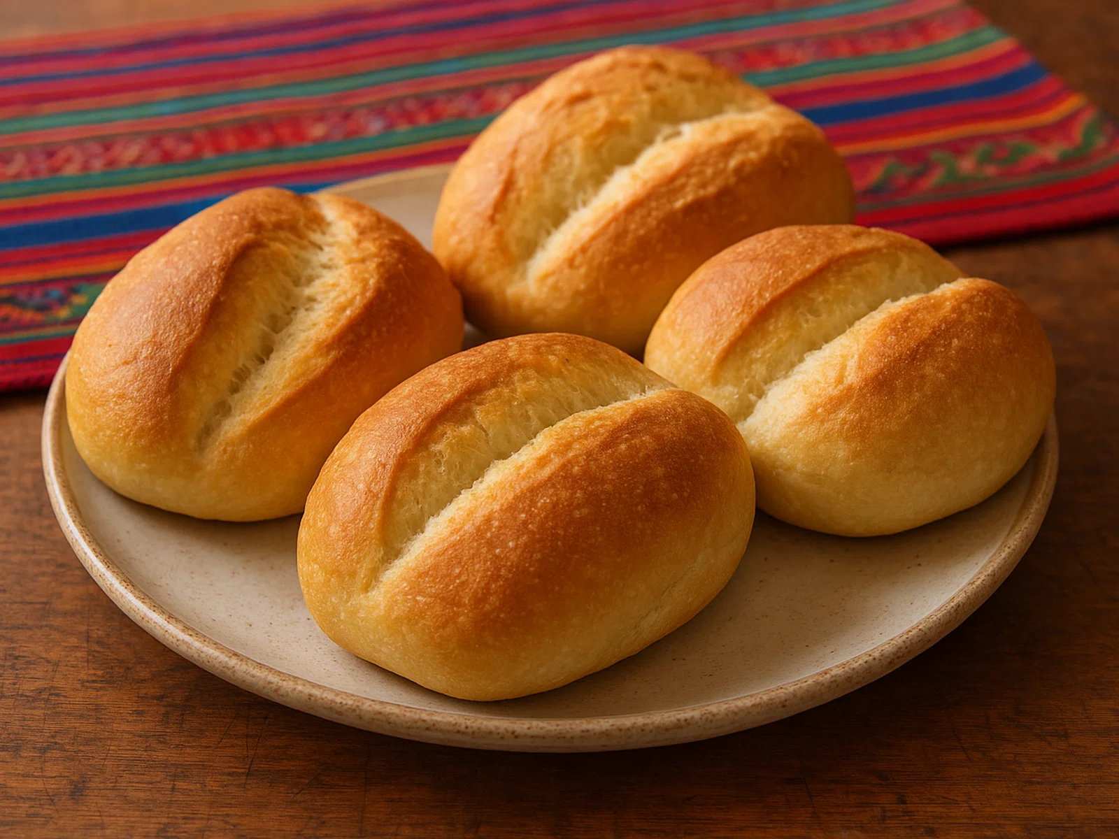 Marraqueta – knusprige Brötchen aus La Paz