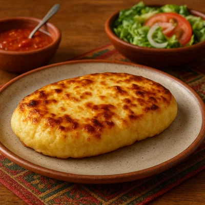 Sonso – Bolivianisches Maniokpüree mit Käse (gegrillt oder gebacken)