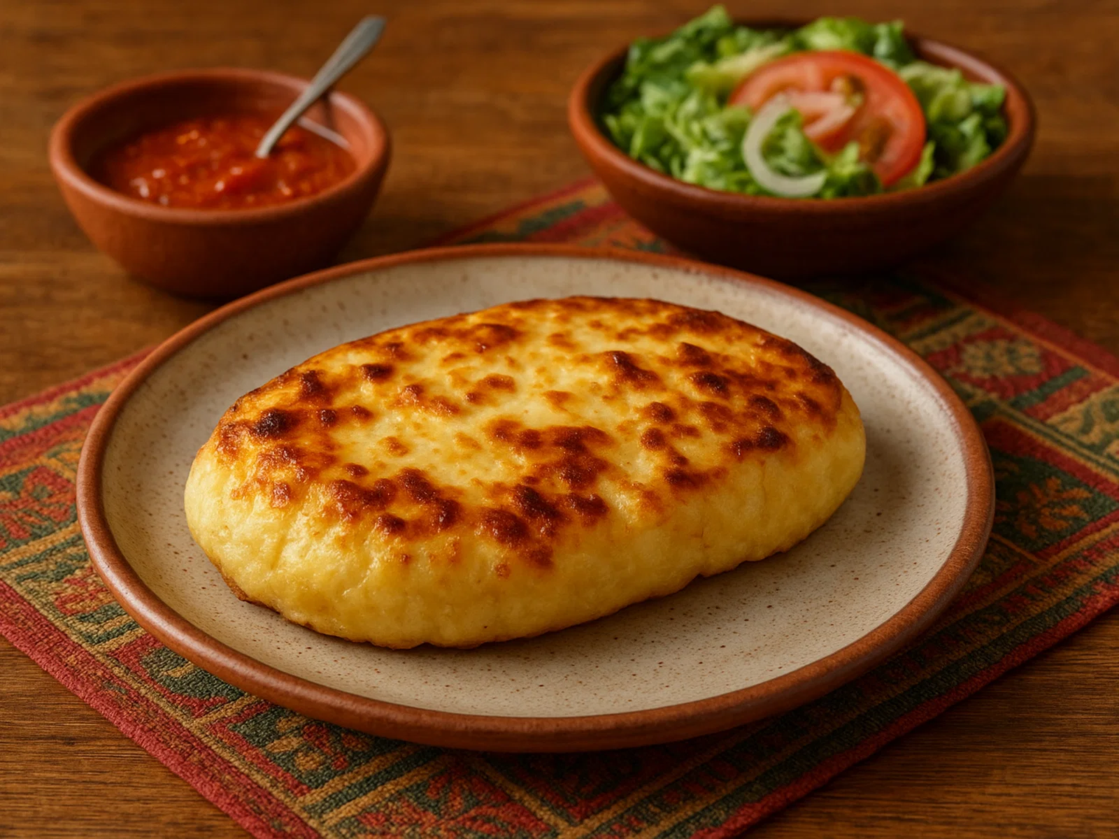 Sonso – Bolivianisches Maniokpüree mit Käse (gegrillt oder gebacken)