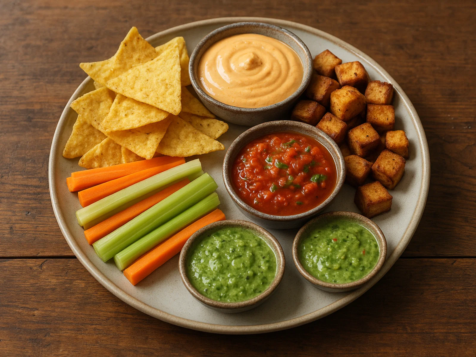 Picante mixto – Teller mit scharfen Soßengerichten