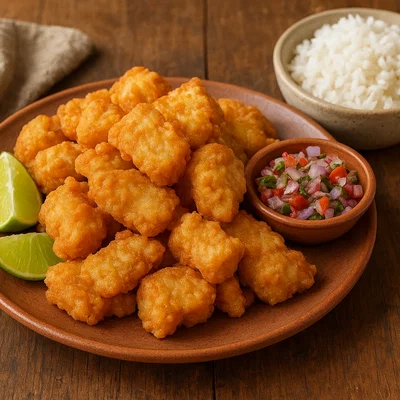 Chicharrón de Pescado – Knusprig frittierte Flussfischstücke