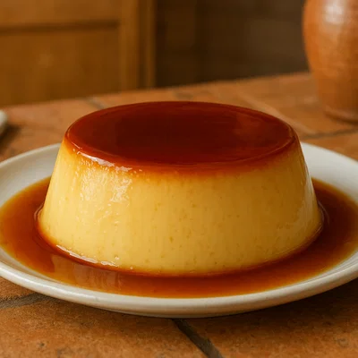 Spanischer Flan (Karamellpudding)