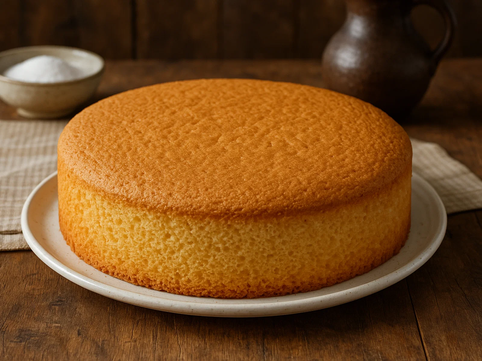 Argentinischer Bizcochuelo – luftiger Biskuitkuchen