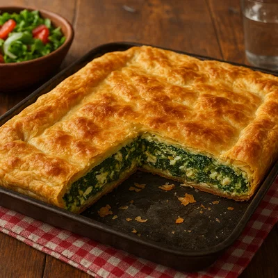 Zeljanica – Herzhaft gefüllte Spinat-Käse-Pastete