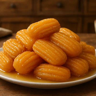 Tulumbe – Frittiertes Spritzgebäck in Zuckersirup