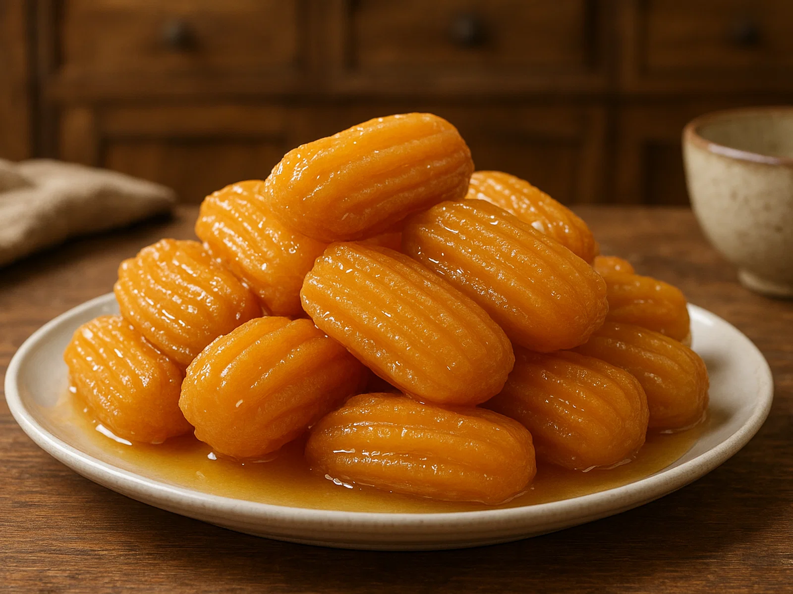 Tulumbe – Frittiertes Spritzgebäck in Zuckersirup