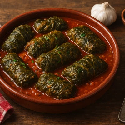 Sarma od raštana – Grünkohlrouladen aus dem Balkan