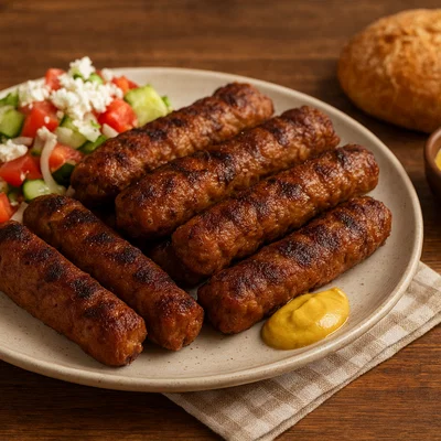 Kebapche – bulgarische Hackfleischröllchen vom Grill