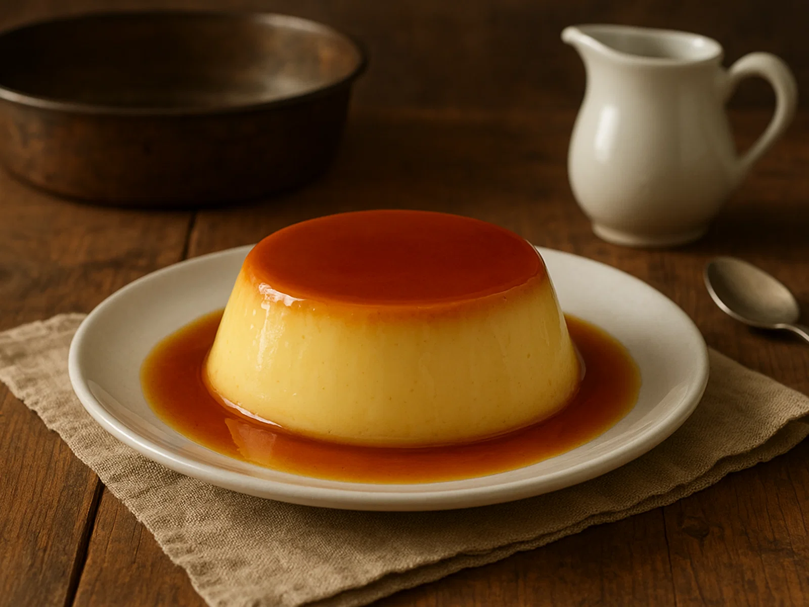 Krem Karamel – Klassischer Karamellpudding aus dem Ofen