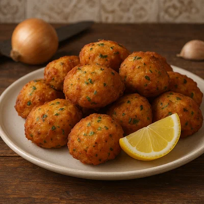 Bolinho de Bacalhau – Frittierte Stockfischbällchen