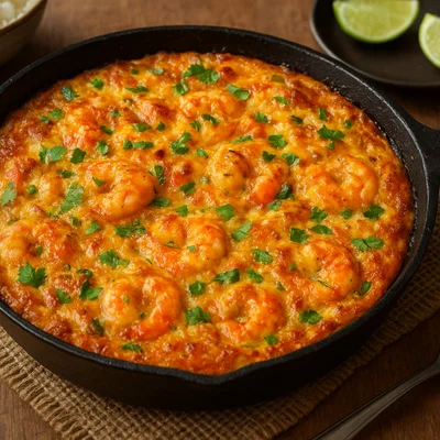 Frigideira de Camarão – Brasilianischer Garnelen‑Eier‑Auflauf