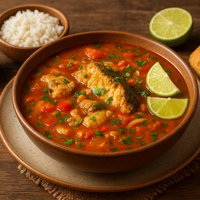 Caldo de Piranha – würzige Piranha-Fischsuppe