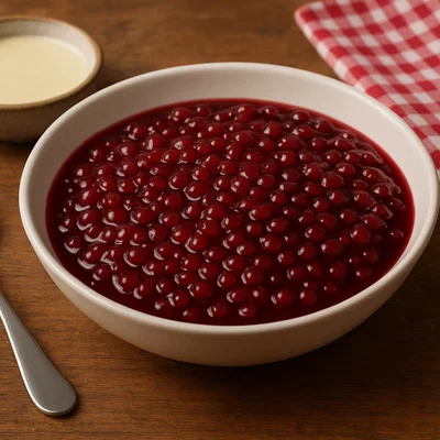Sagu de Vinho – Brasilianisches Tapioka-Rotwein-Dessert