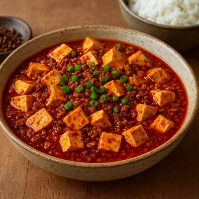 Mapo Doufu (Scharfer Sichuan-Tofu)