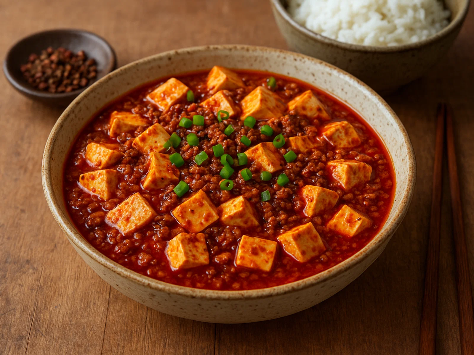 Mapo Doufu (Scharfer Sichuan-Tofu)