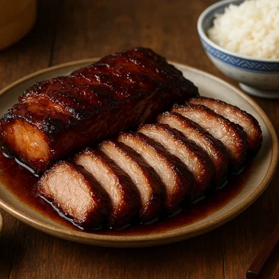 Char Siu – Kantonesisches süß-glasiertes Schweinefleisch