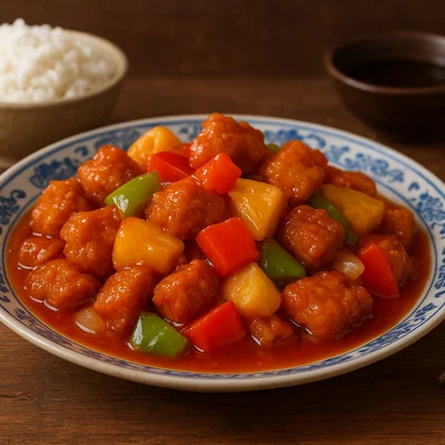 Gu Lou Yuk – Knusprig süß-saures Schweinefleisch