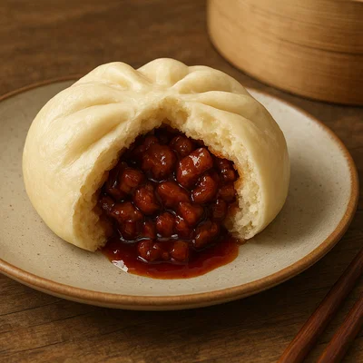 Char Siu Bao – Gedämpfte Hefebrötchen mit BBQ-Schweinefüllung