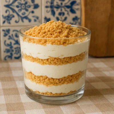 Serradura – portugiesisches Sahne-Keks-Dessert