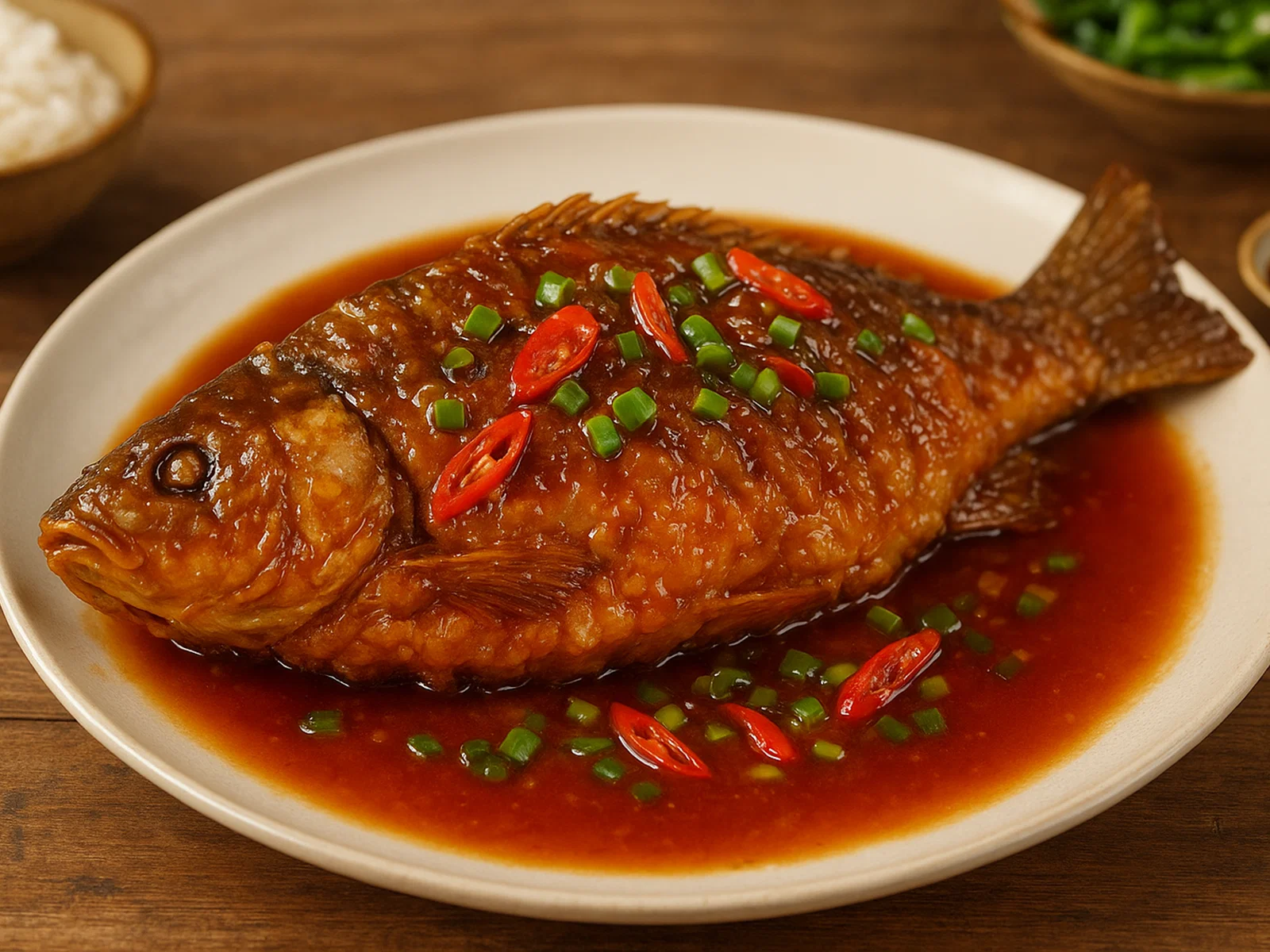 Tangcu Liyu – Süß-saurer Gelbfluss-Karpfen