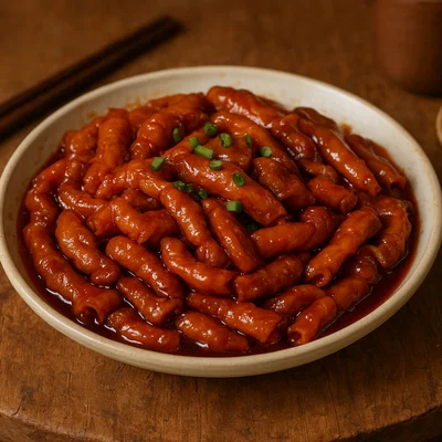 Jiuzhuan Dachang – Süß-saure geschmorte Schweinedärme