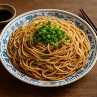 Cong You Ban Mian – Chinesische Nudeln mit Frühlingszwiebelöl