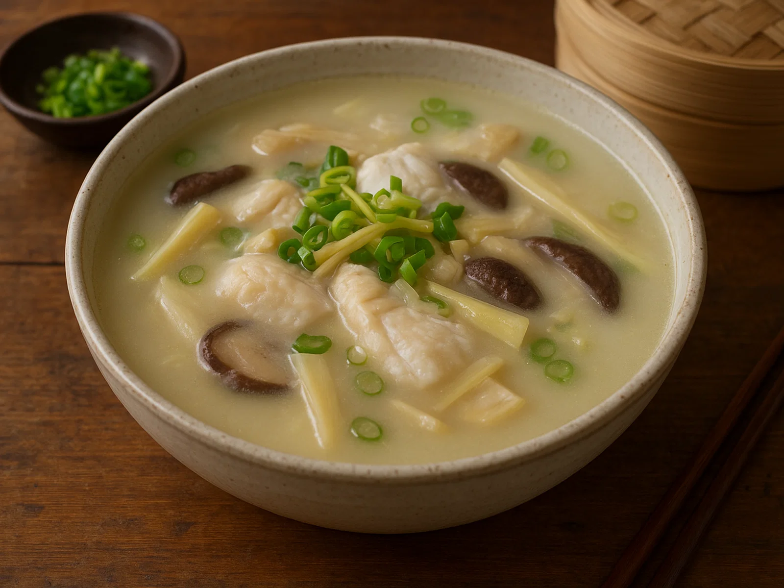 Song Sao Yu Geng – Säuerlich-würzige Fischsuppe vom Westsee