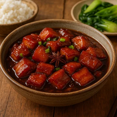 Mao Shi Hong Shao Rou – Vorsitzender Maos rot geschmortes Schweinefleisch