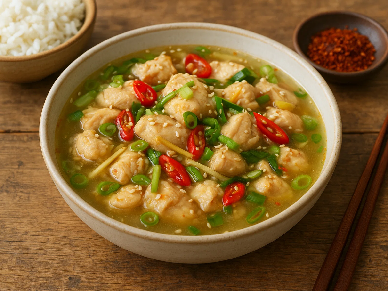 Dong’an Ji – Säuerlich-scharfes Hähnchen aus Dong’an