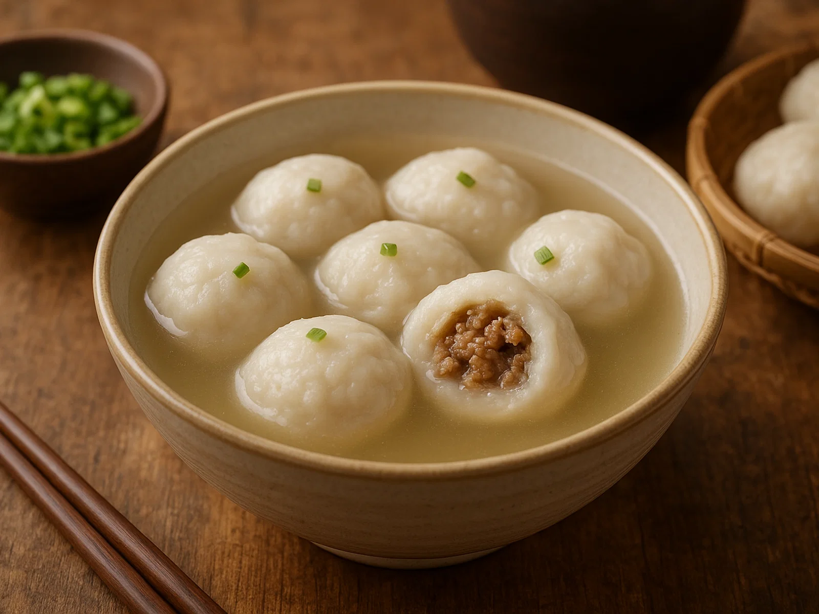 Fuzhou Yuwan – Gefüllte Fischbällchen aus Fuzhou