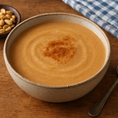 Süße Erdnusssuppe