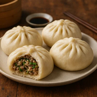 Goubuli Baozi – Gefüllte gedämpfte Brötchen aus Tianjin