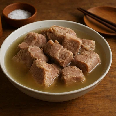 Shou Ba Rou – Mongolisches gekochtes Hammelfleisch