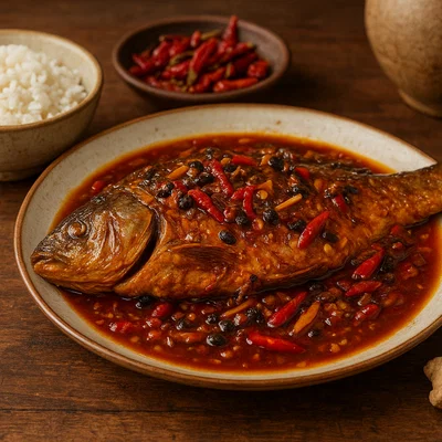 Pijiu Yu – In Bier geschmorter Fisch nach Yangshuo-Art