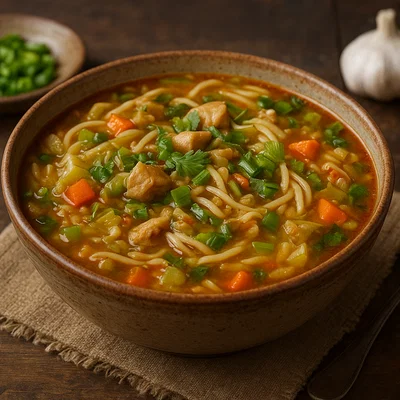 Tibetische Thukpa – herzhafte Nudelsuppe des Hochlands