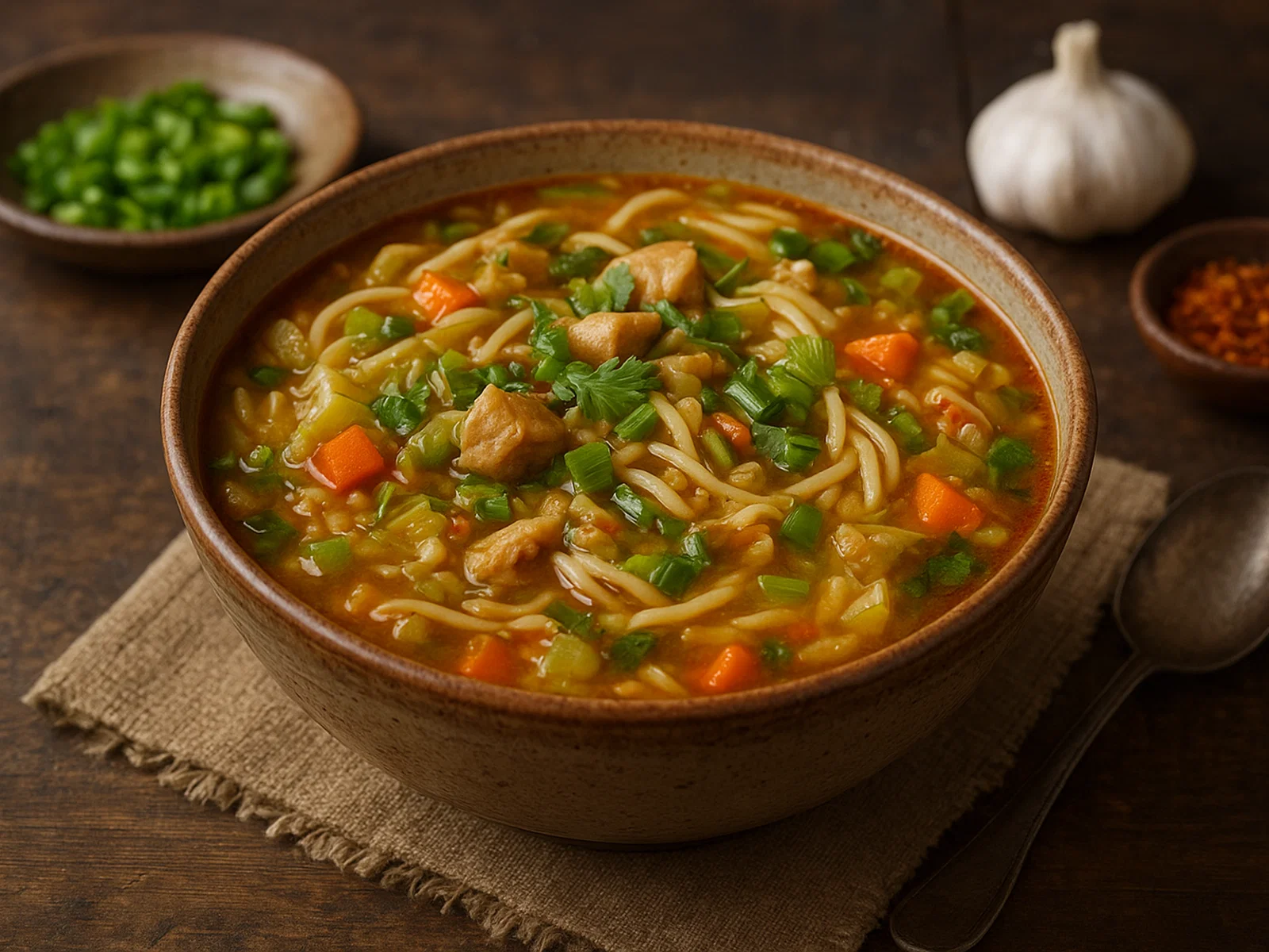 Tibetische Thukpa – herzhafte Nudelsuppe des Hochlands