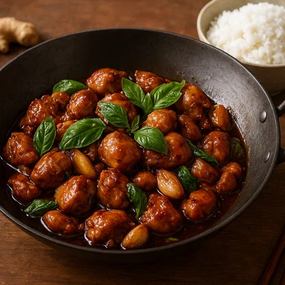 San Bei Ji – Drei-Becher-Huhn aus dem Wok