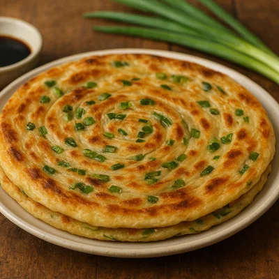 Cong You Bing – Chinesische Frühlingszwiebel-Fladen