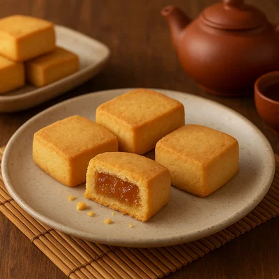 Feng Li Su – taiwanesisches Ananas-Gebäck