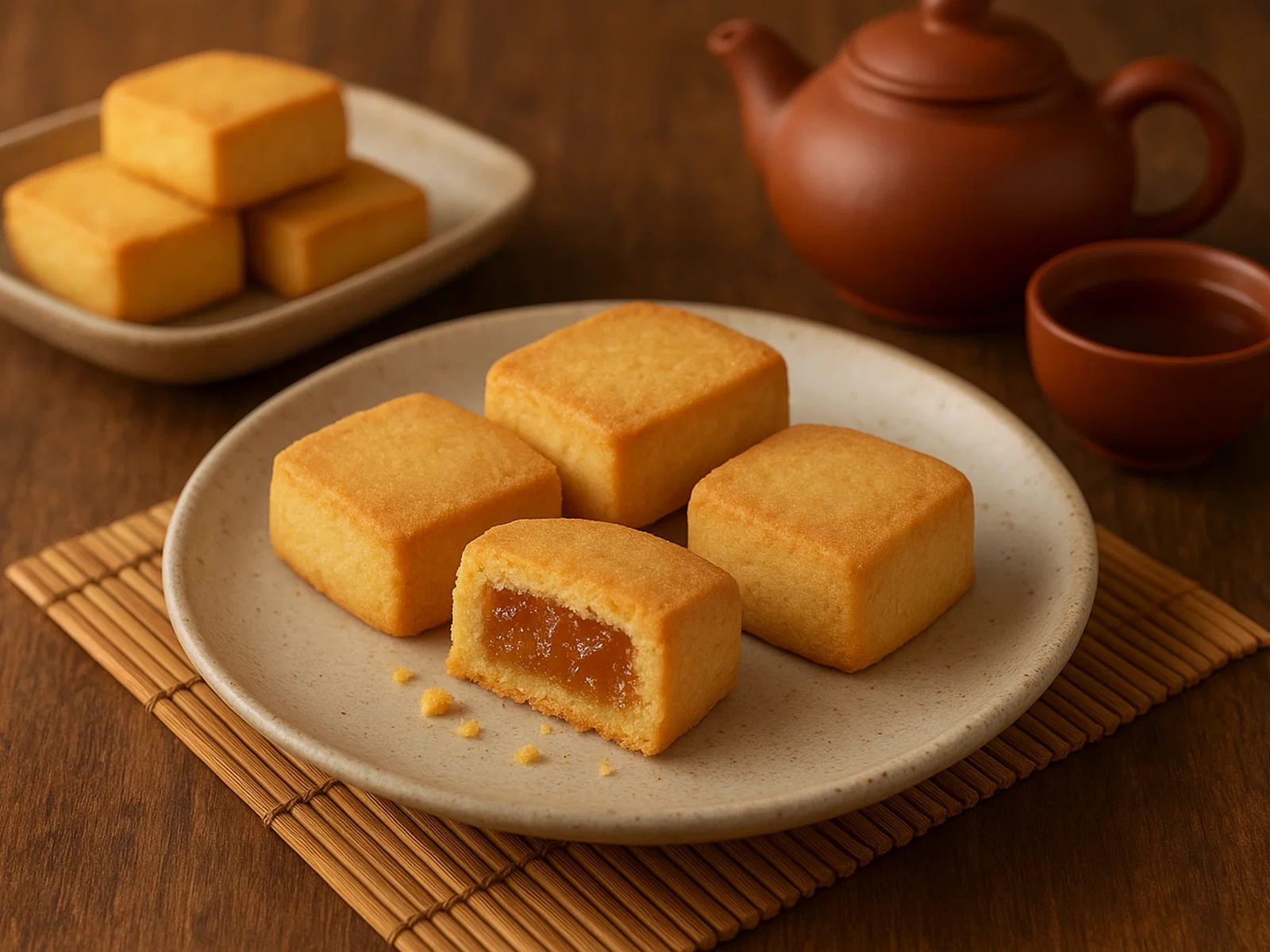 Feng Li Su – taiwanesisches Ananas-Gebäck