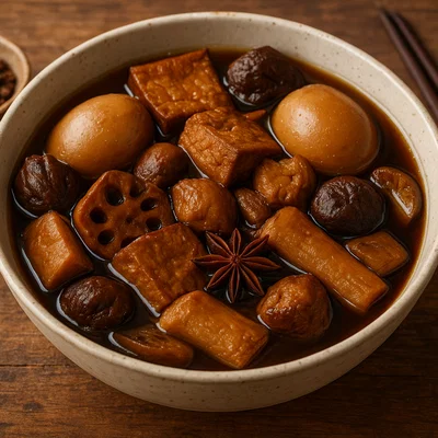 Lu Wei – Chinesische geschmorte Snacks im Sojasud
